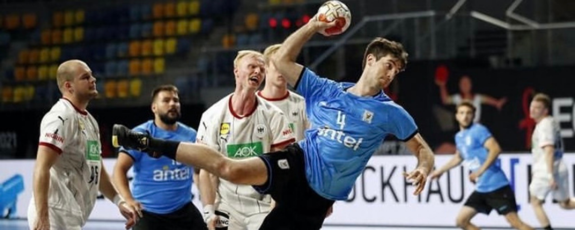 Ingeniero UM en el mundial de handball en Egipto  