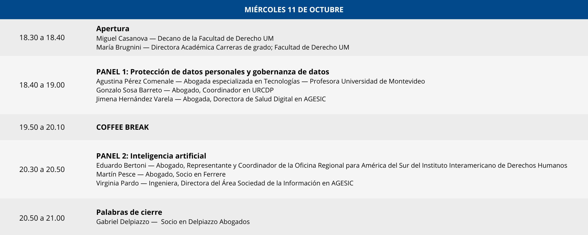 Jornadas de Derecho y Tecnología