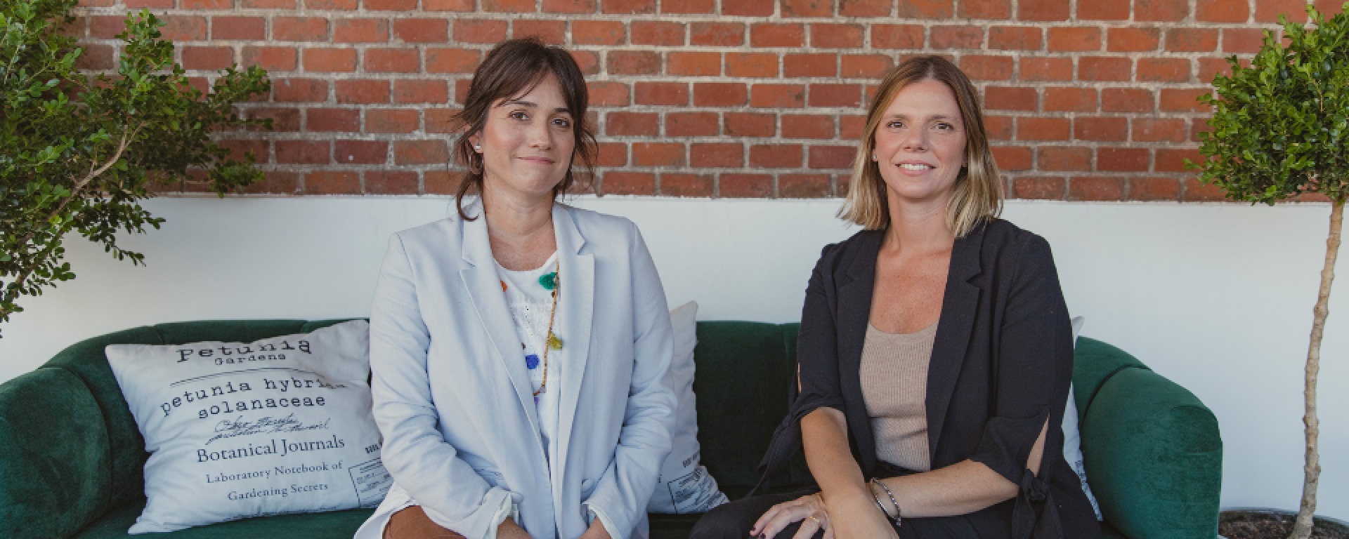 María Martha Passadore y Josefina Maisonnave, fundadoras de “Estudio de innovación”.